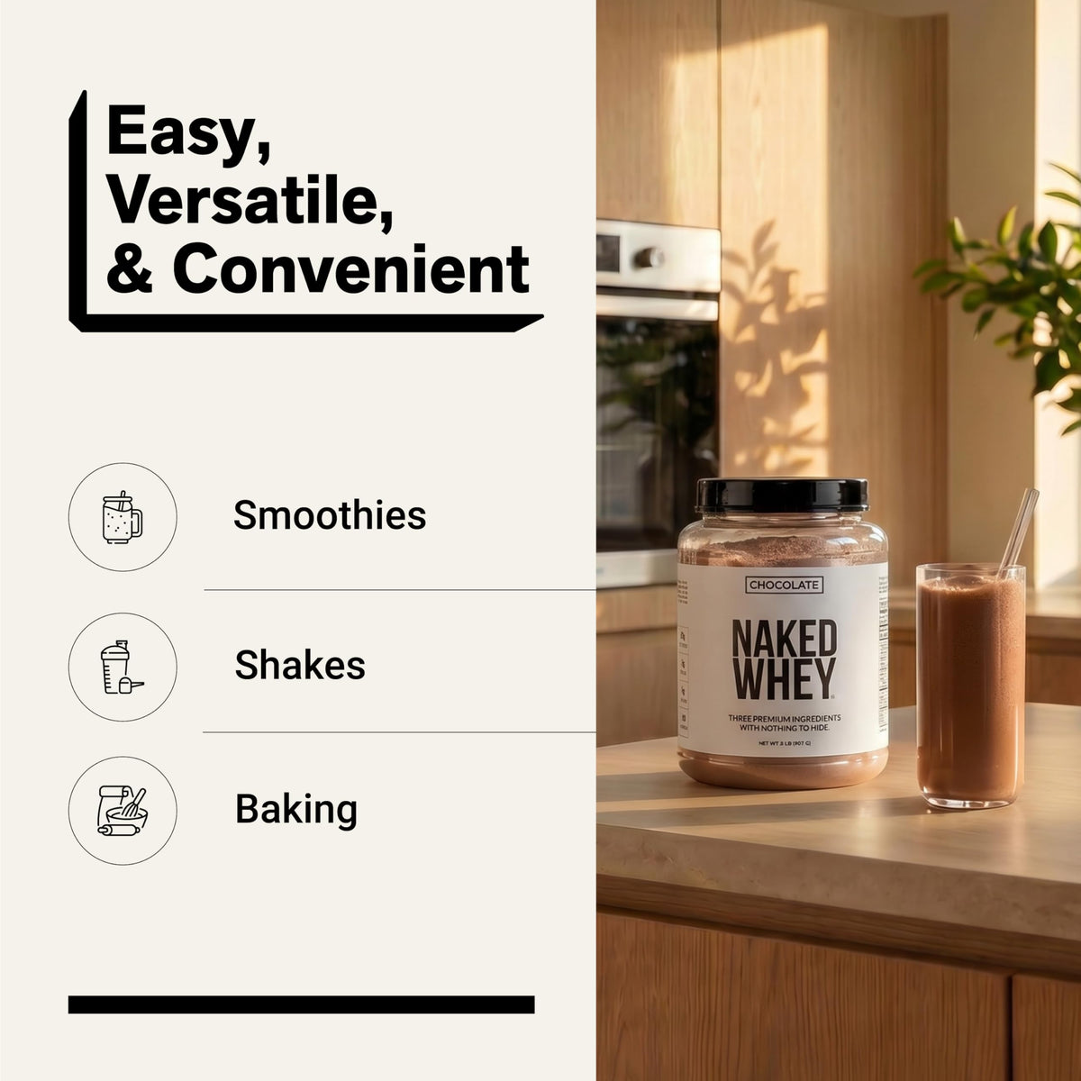 Chocolate Grass Fed Whey Protein Powder Z14630
