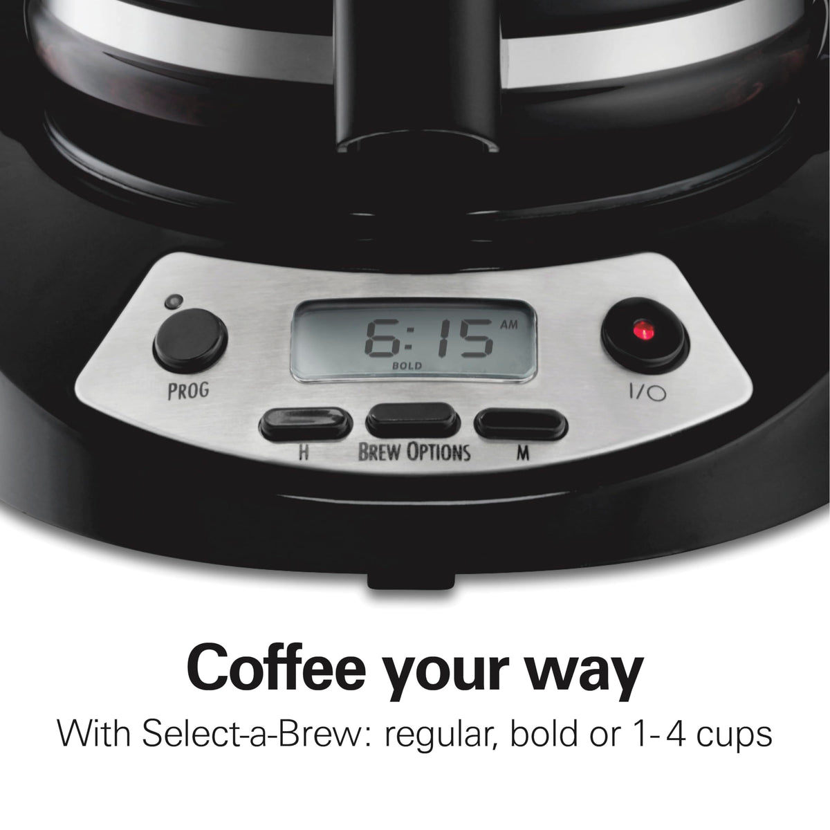 12 Cup Programmable Drip Coffee Maker M8522