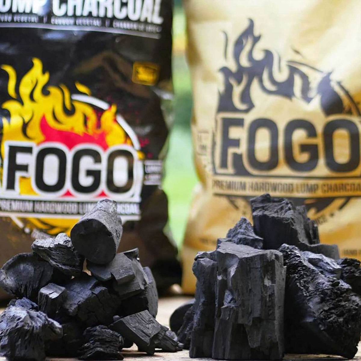 17.6 Lb. Hardwood Lump Charcoal Bag Q914