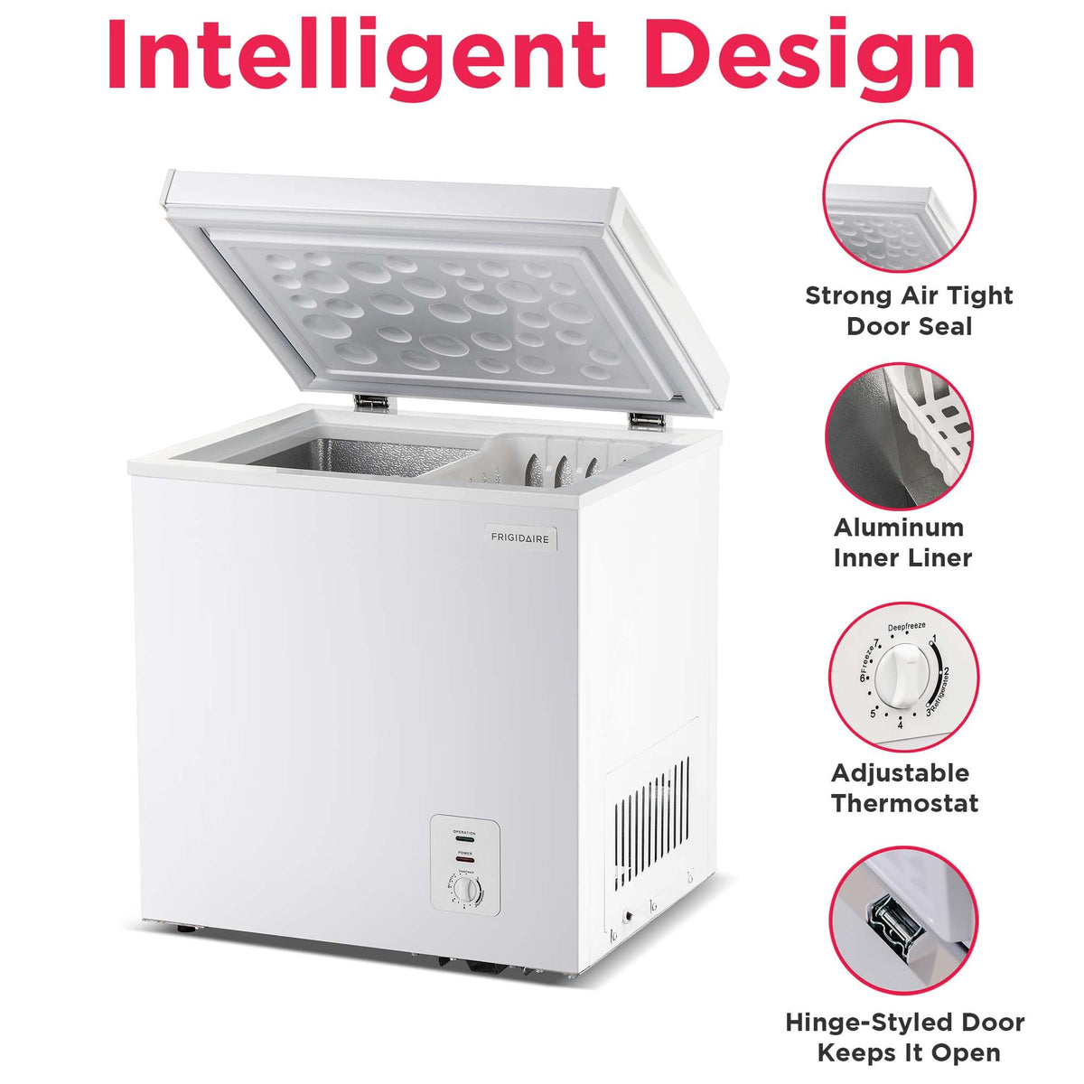 2.0 Cu. Ft. Chest Freezer with Wire Basket T482817