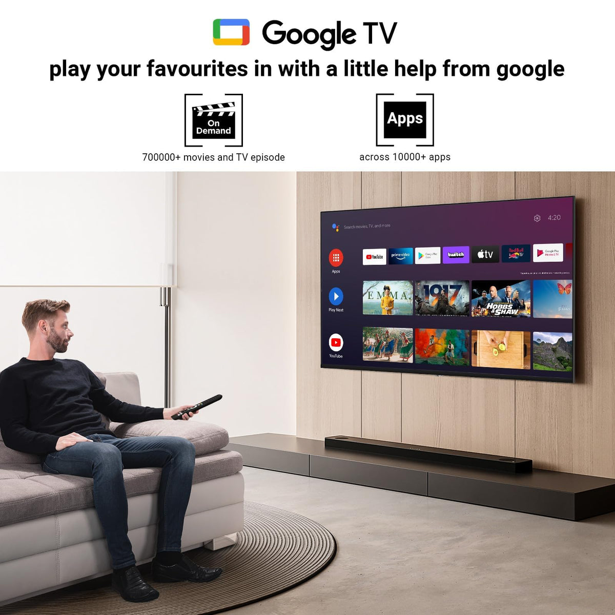 32 Inch 720P HD Smart LED TV A71703
