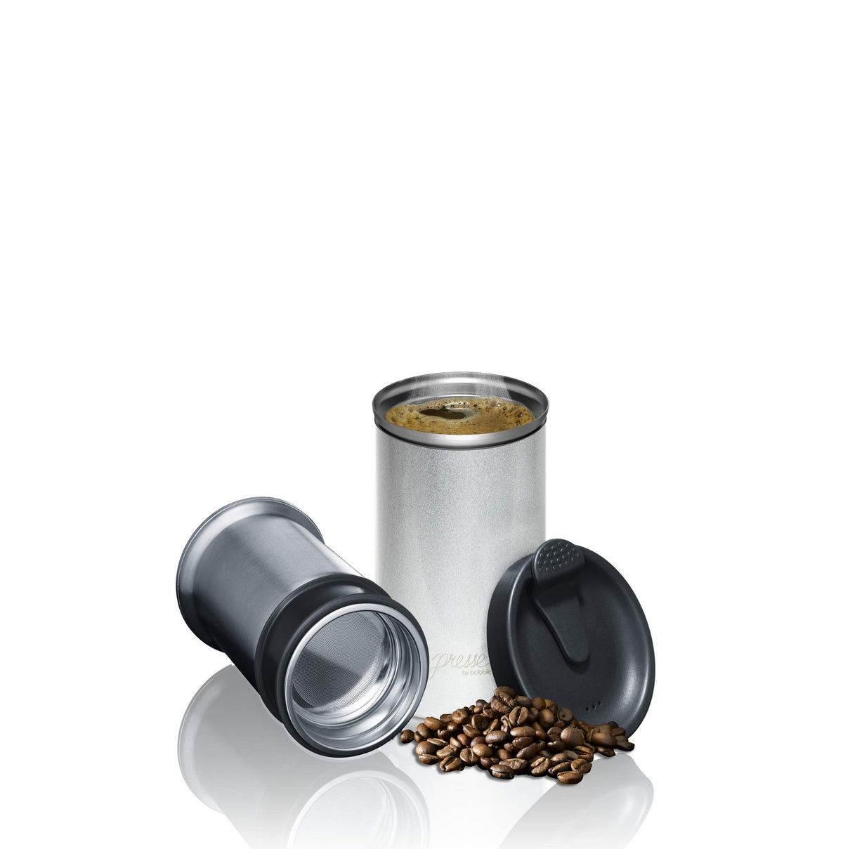 Black Insulated Travel Tumbler 13 oz P657