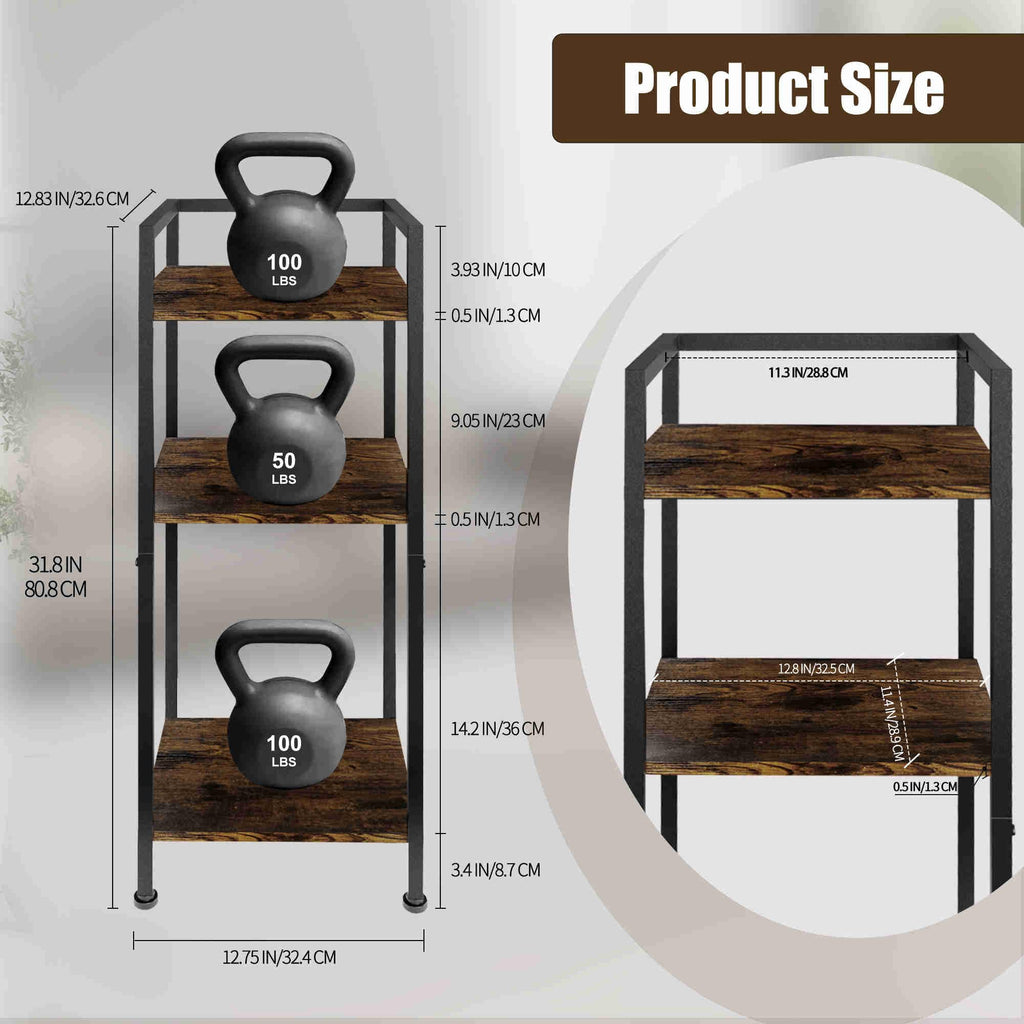 5 Gallon 3-Tier Metal Water Dispenser Stand K6581