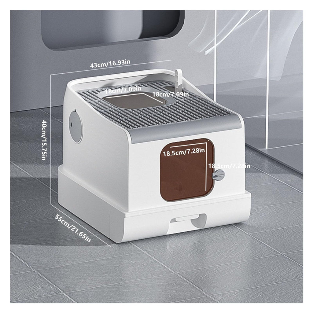 Fully Enclosed Extra Large Cat Litter Box B933