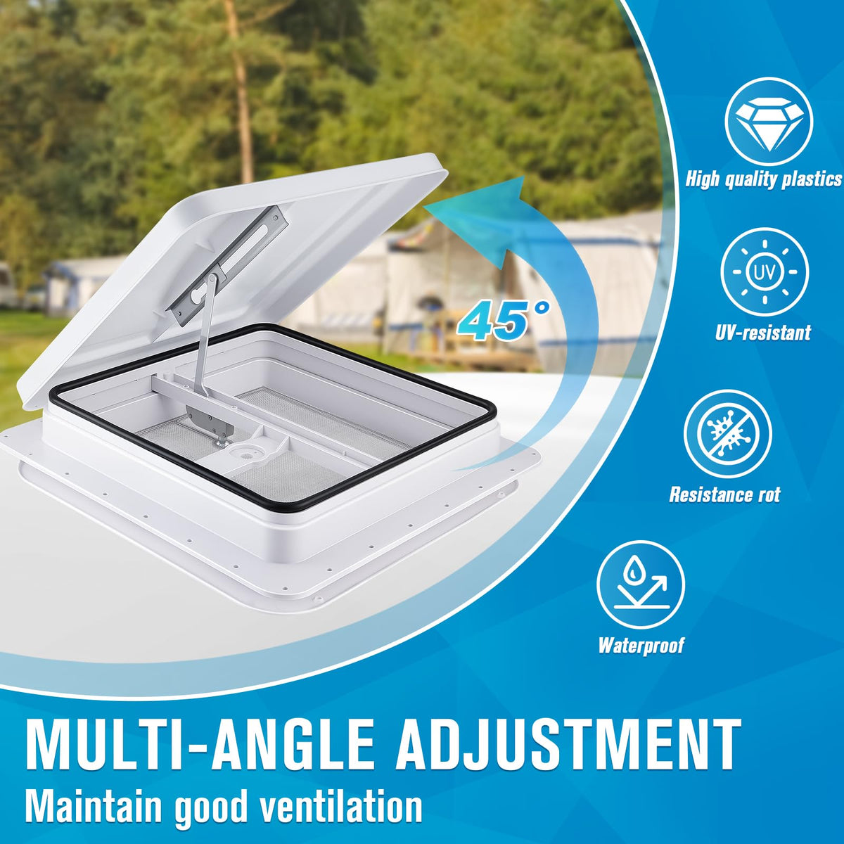 14x14 RV Roof Vent Z36295