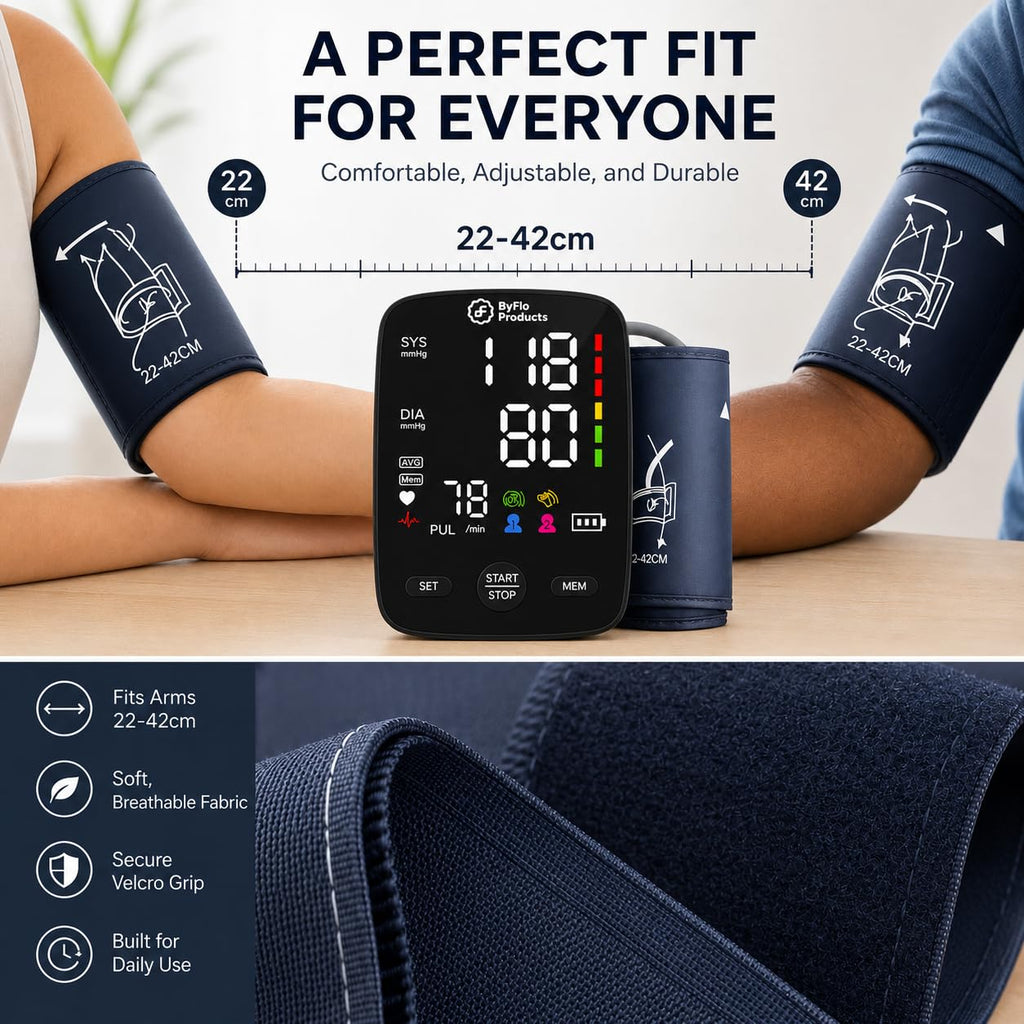 Blood Pressure Monitor Arm Cuff USB-C O680