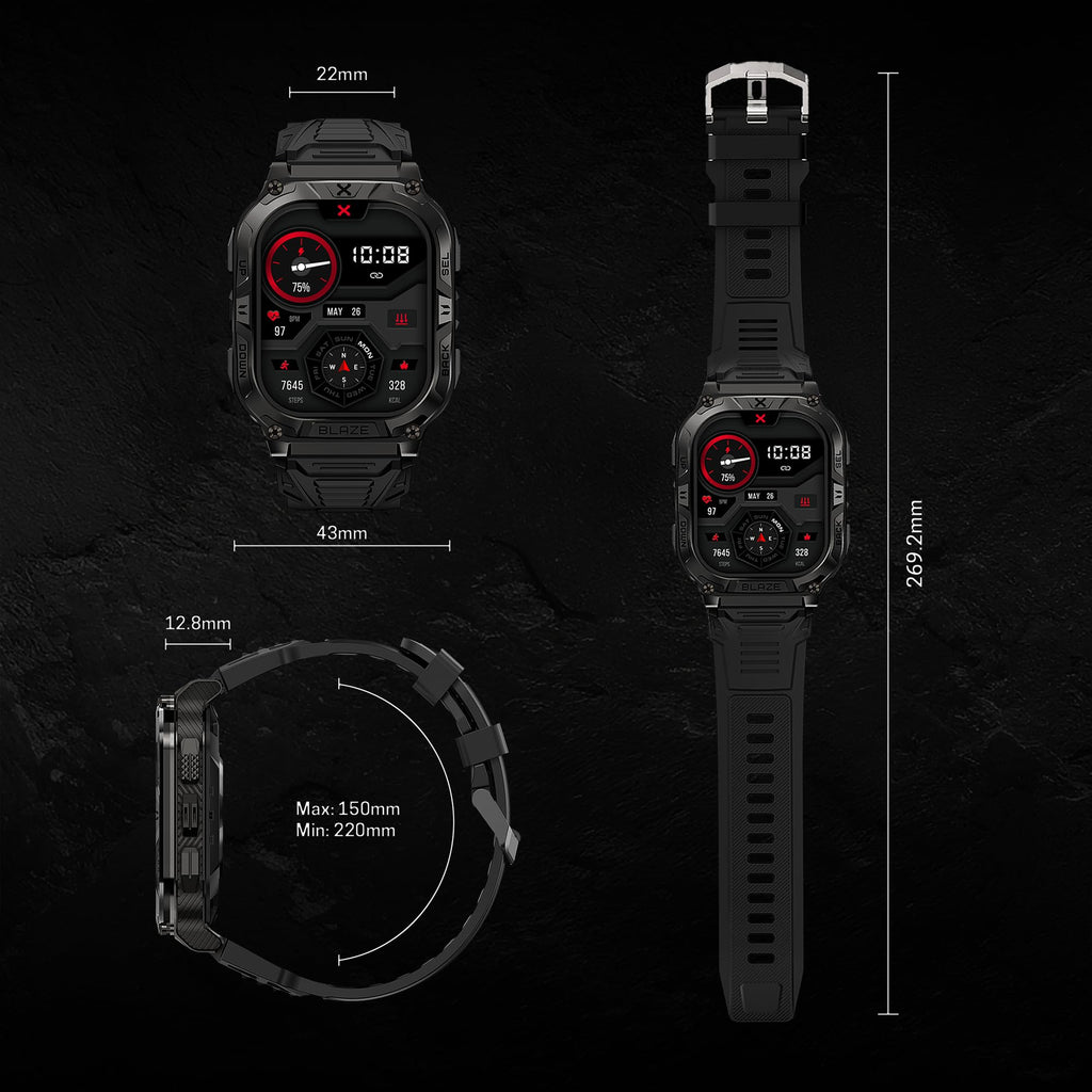 Rugged Smart Watch with GPS V72540