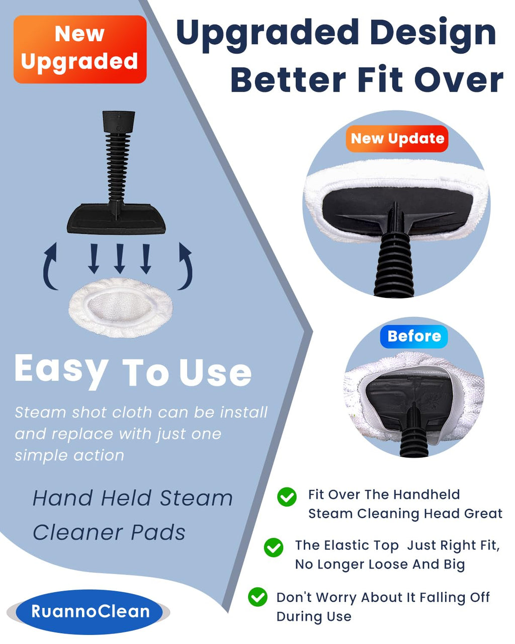 12 Pack Steam Cleaner Accessories A884528