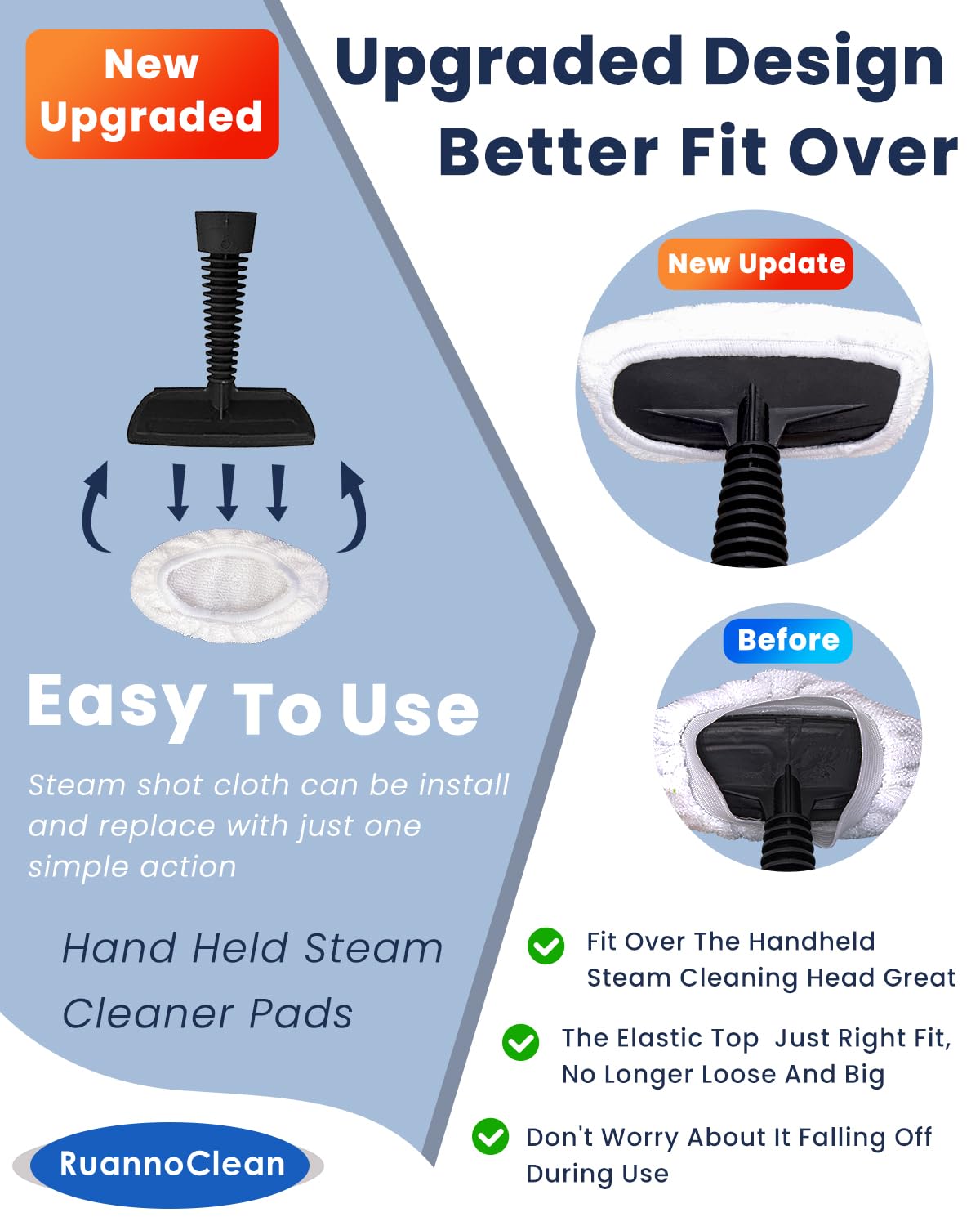 12 Pack Steam Cleaner Accessories A884528