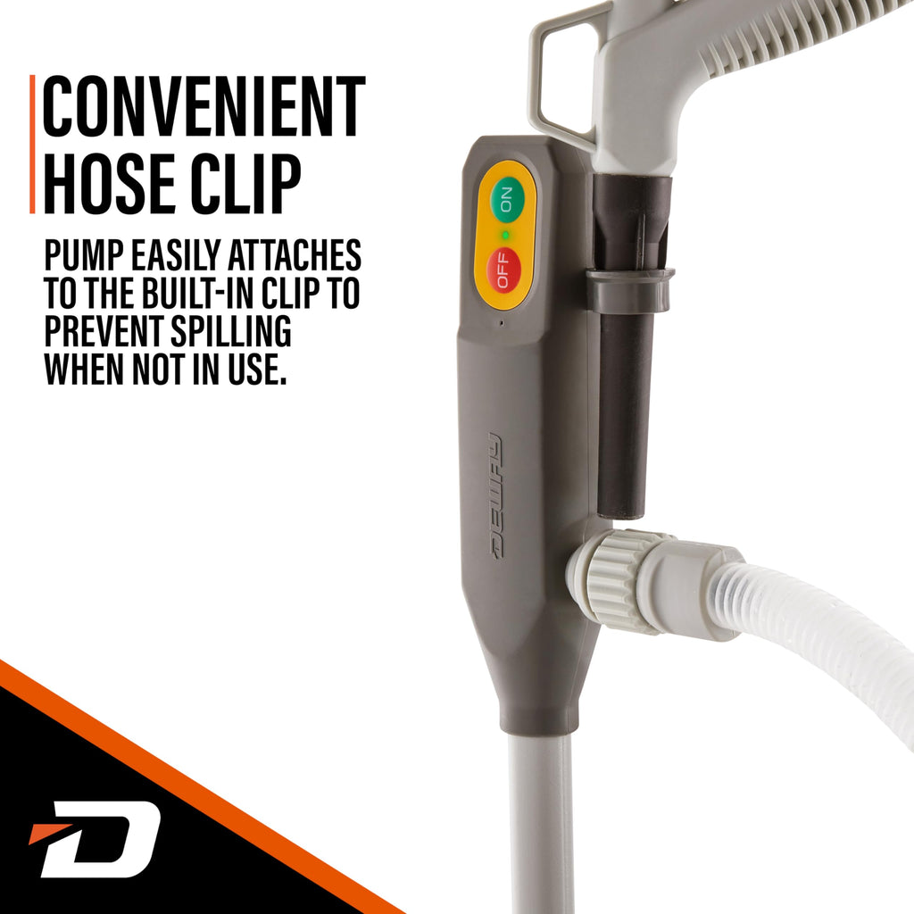 Stick Fuel Pump with Trigger Nozzle and 51in Clear Hose T403