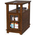 End Table with Charging Station and Storage T9162