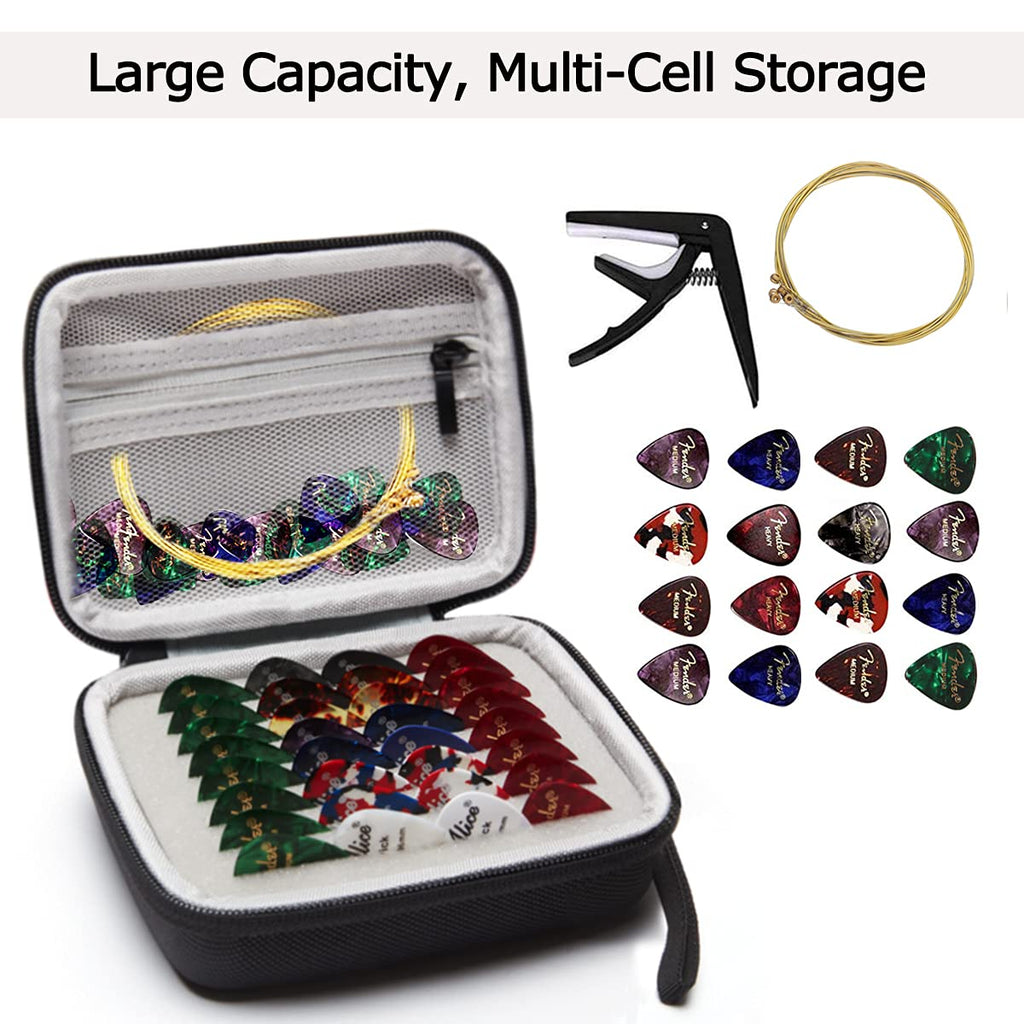 Guitar Pick Holder Case Black B442913