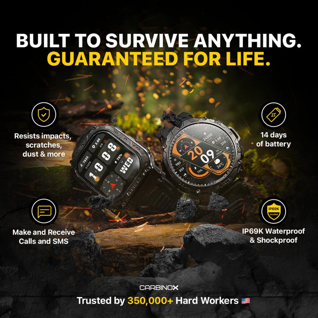 Rugged Smart Watch with GPS V72540