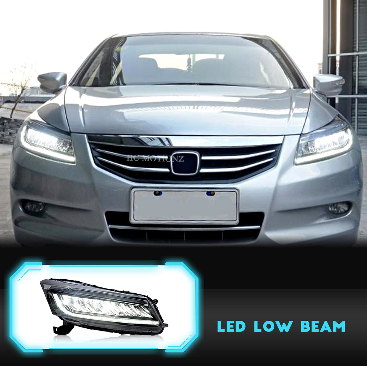 Headlights For Honda Accord 2008-2012, Driver and Passenger Side (Pair) F450338