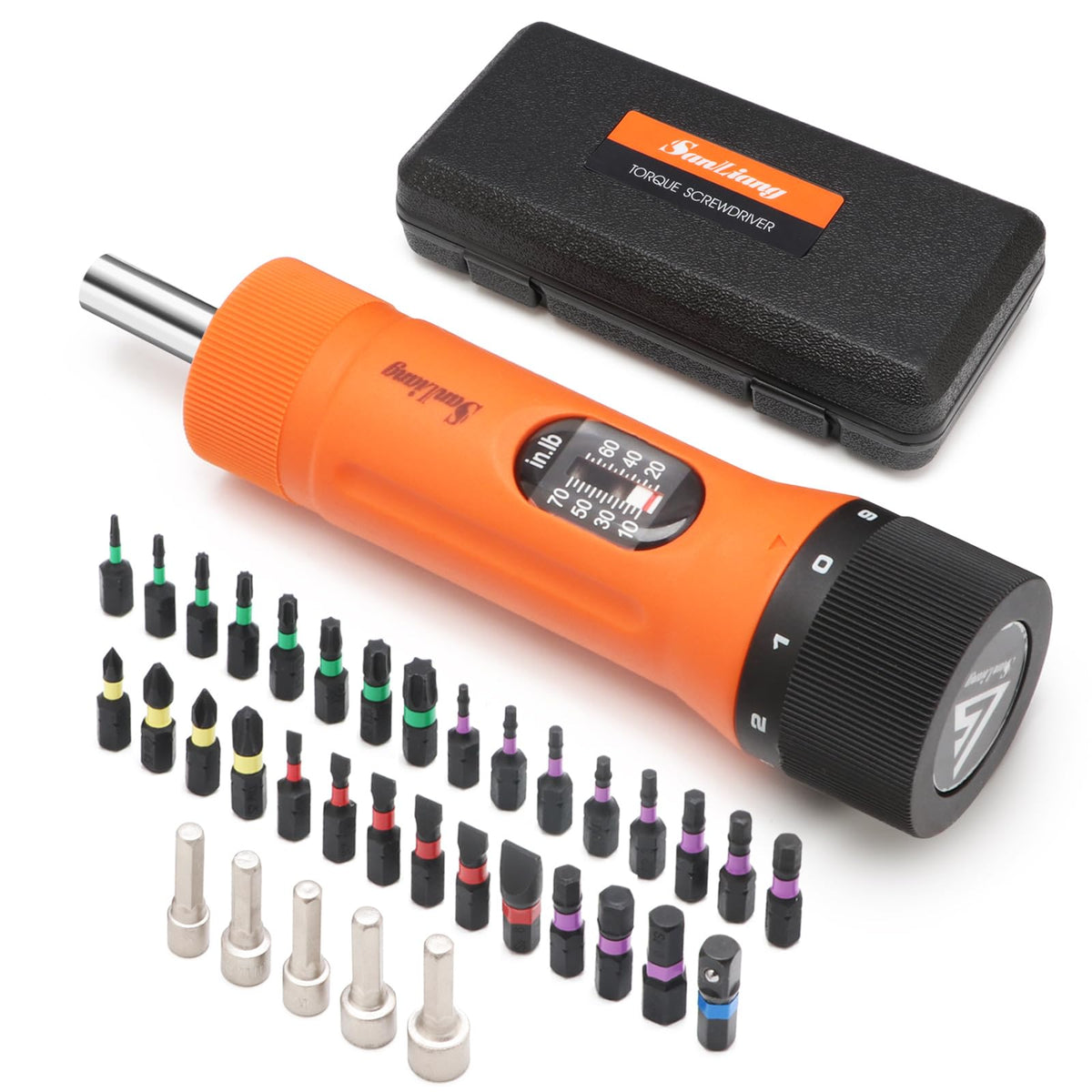 36Pcs Torque Screwdriver Wrench Set with 29 S2 Bits G716733