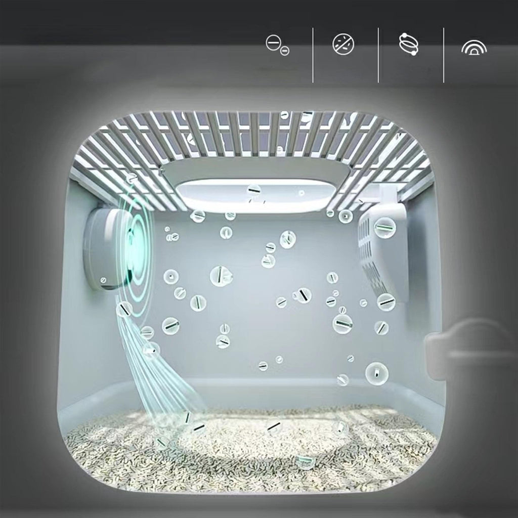 Fully Enclosed Extra Large Cat Litter Box B933