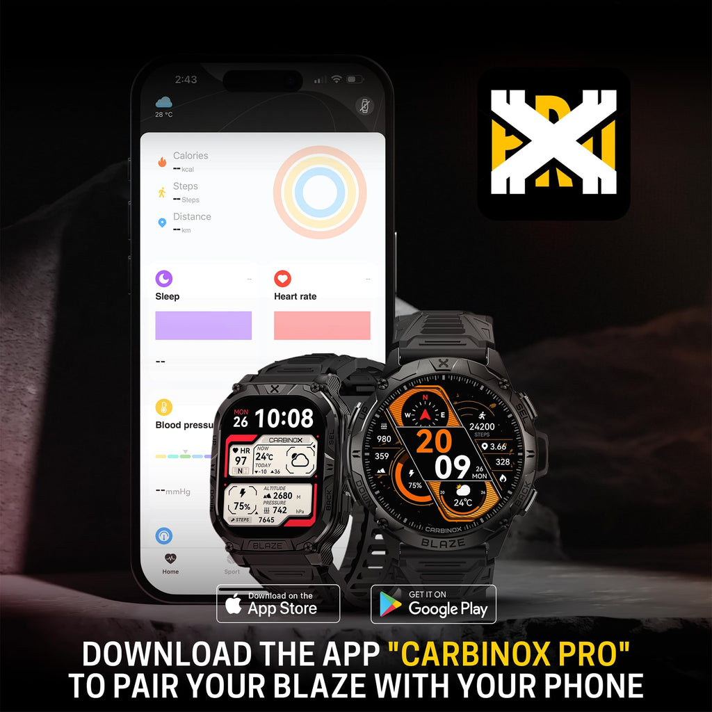 Rugged Smart Watch with GPS V72540