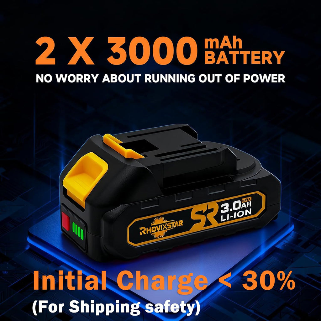 Cordless 20V Power Drill 3/8-Inch Keyless Chuck I21670