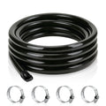 3/4 Inch ID x 100ft PVC Hose with 4 Stainless Steel Hose Clamps C379244