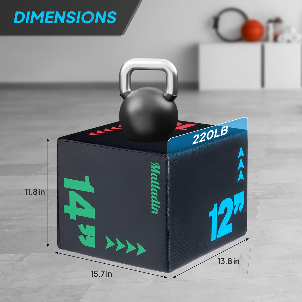 Heavy Foam Plyometric Jump Box W825