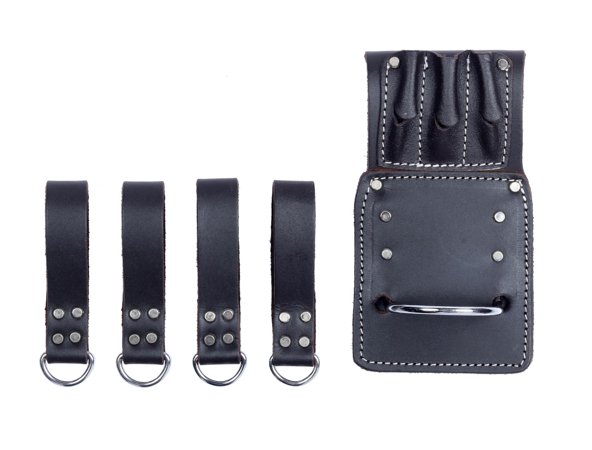 Brown Leather 22-Pocket Tool Belt T7735