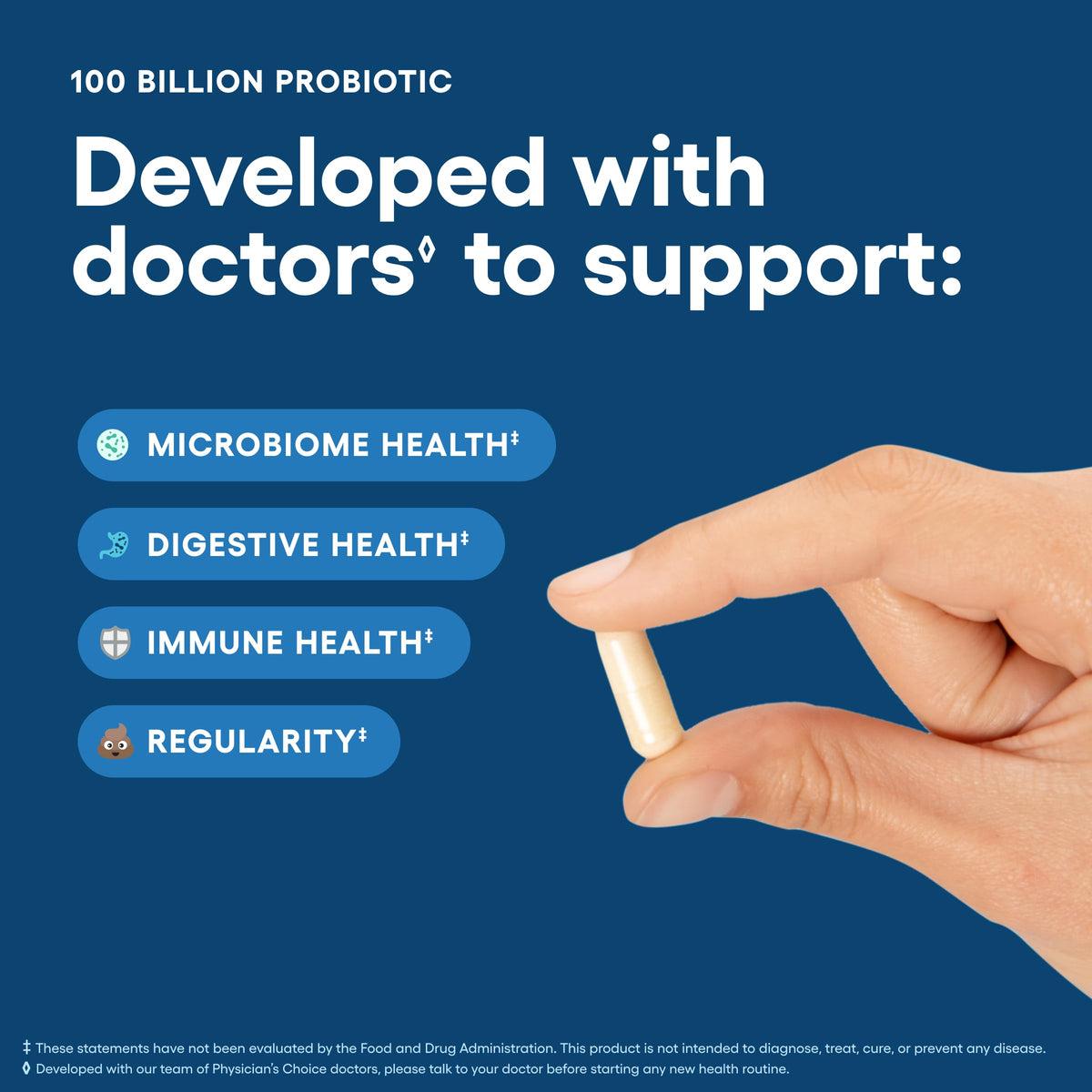 100 Billion 16 Strains Probiotic with Prebiotics E2292
