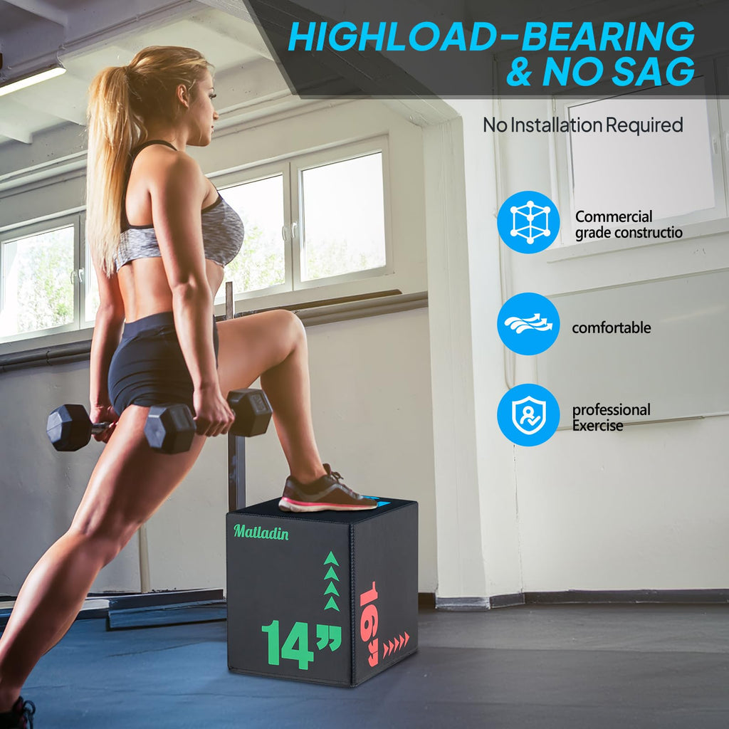 Heavy Foam Plyometric Jump Box W825