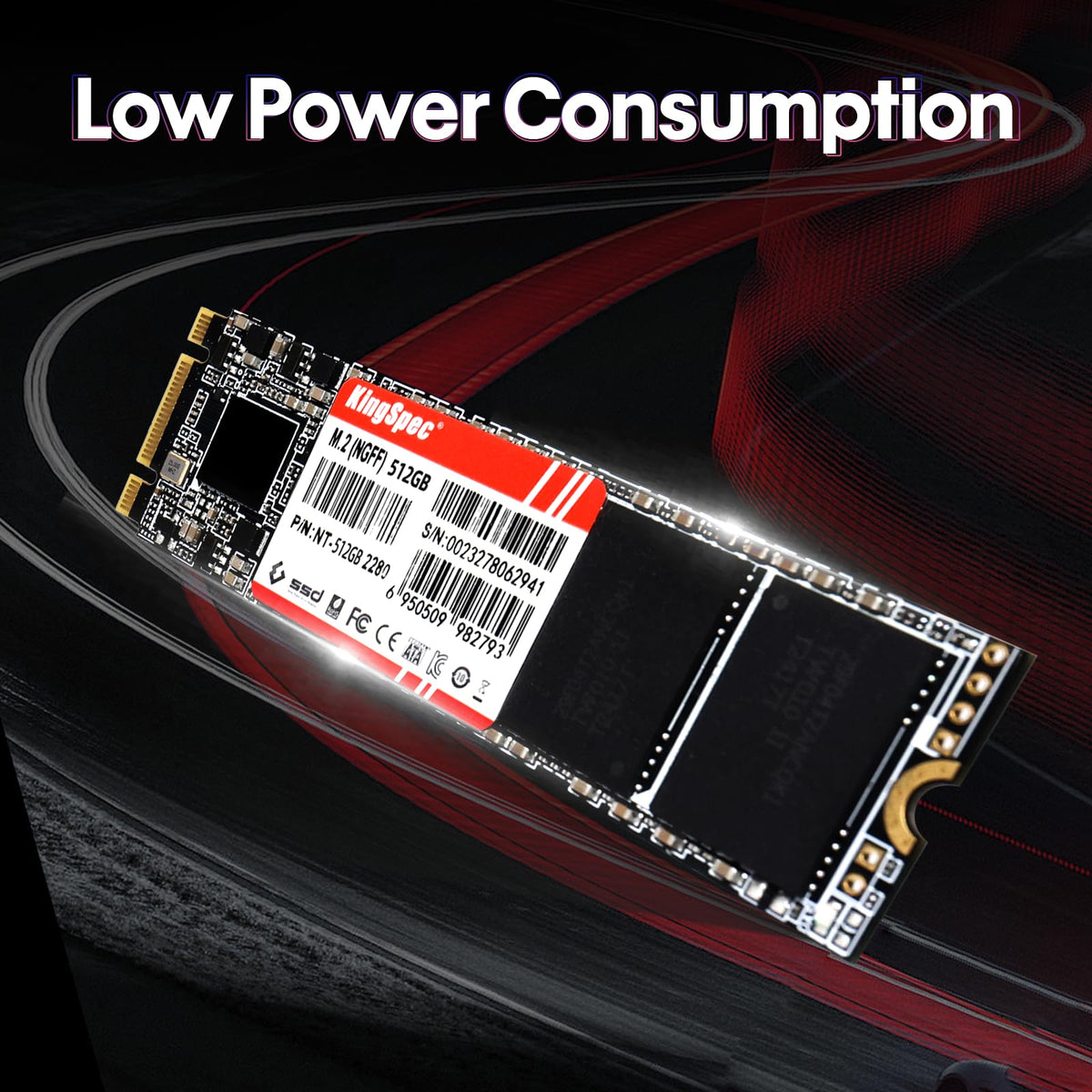 512GB M.2 SATA III 2280 SSD T849636