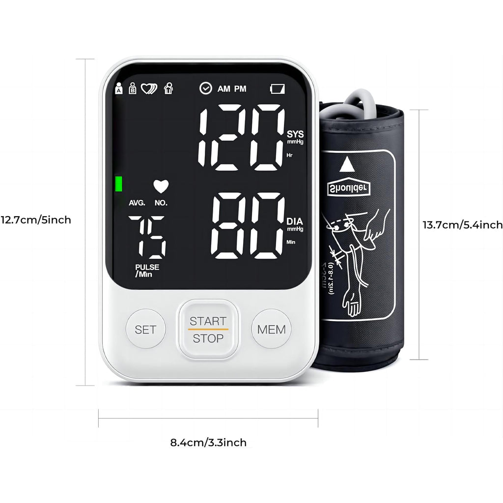 FDA Cleared Upper Arm Blood Pressure Monitor B159120