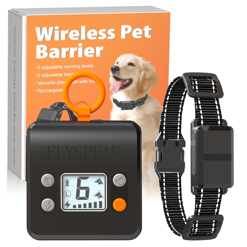 Wireless Rechargeable Indoor Pet Barrier with 6 Adjustable Range R19210