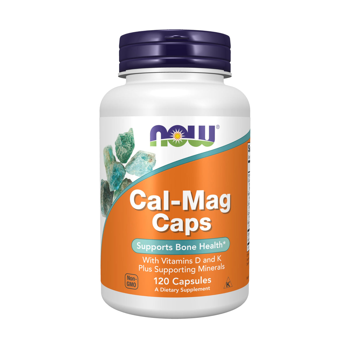 Cal-Mag Caps with Vitamin D and Minerals, 120 Veg Caps S6341