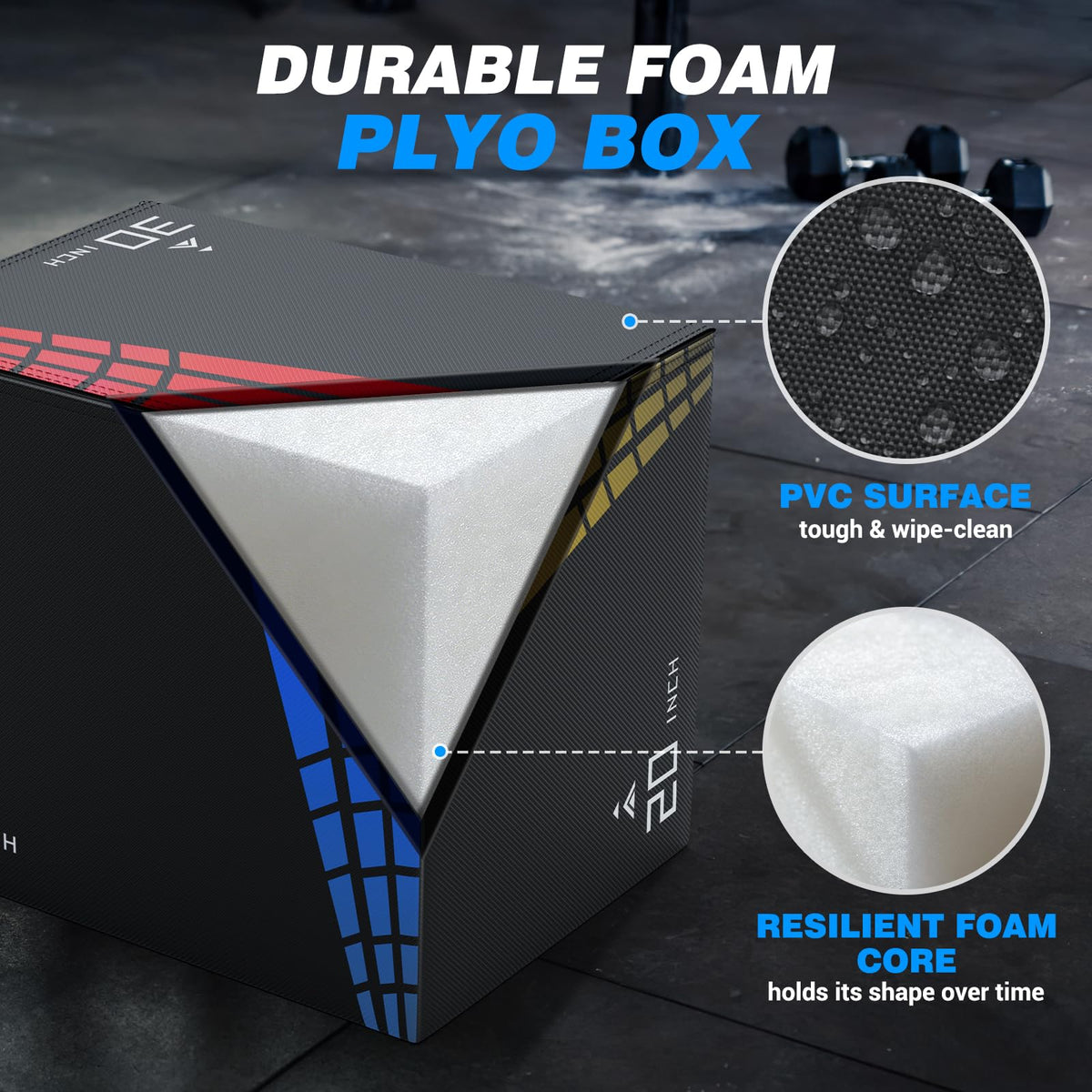 3-in-1 Foam Plyo Box O111571
