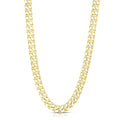 14k Yellow Gold Cuban Link Chain Necklace W772
