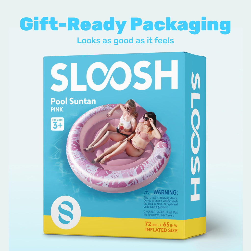 Inflatable Tanning Pool Lounger Float B8703