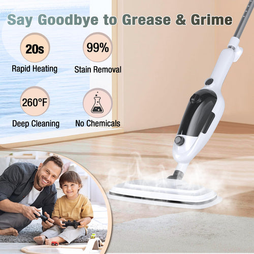 11-in-1 Steam Mop Handheld Steam Cleaner I217914