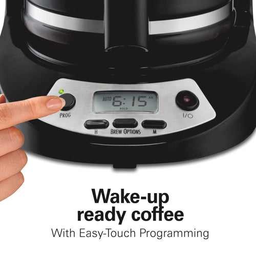12 Cup Programmable Drip Coffee Maker M8522