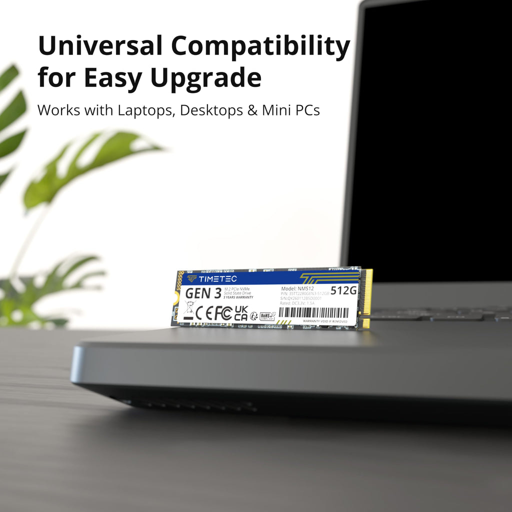512GB NVMe PCIe M.2 2280 Internal SSD V168780