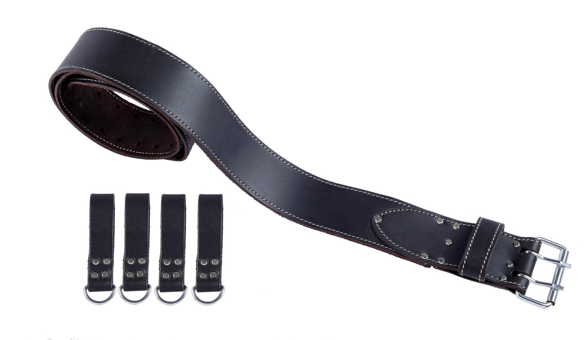 Brown Leather 22-Pocket Tool Belt T7735