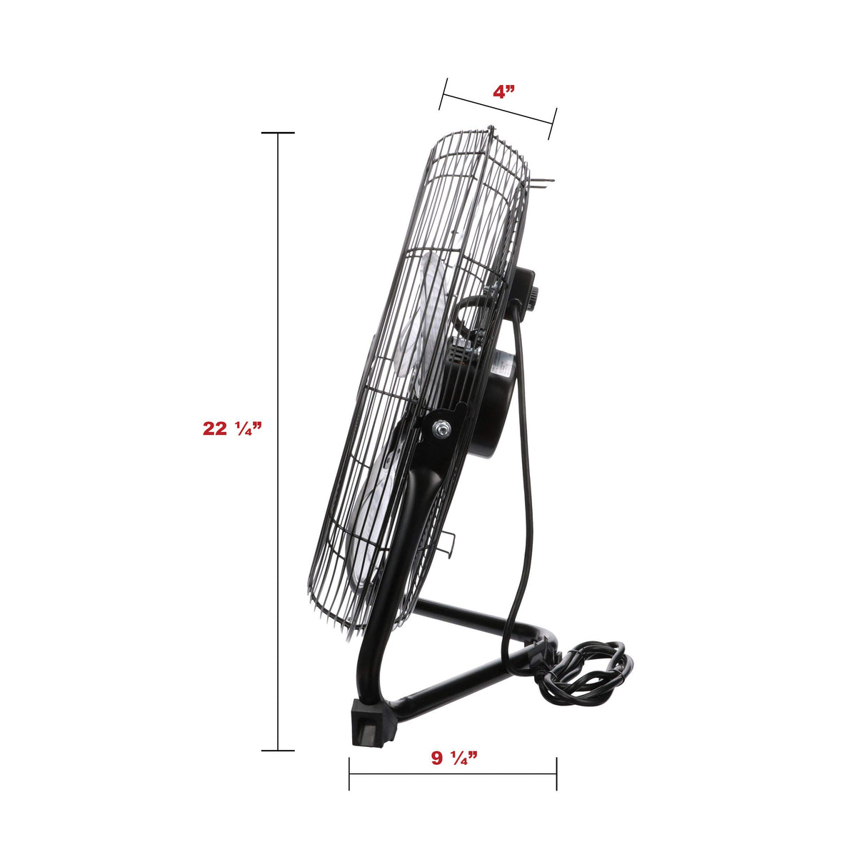 3-Speed 20” High-Velocity Non-Oscillating Floor Fan O81139