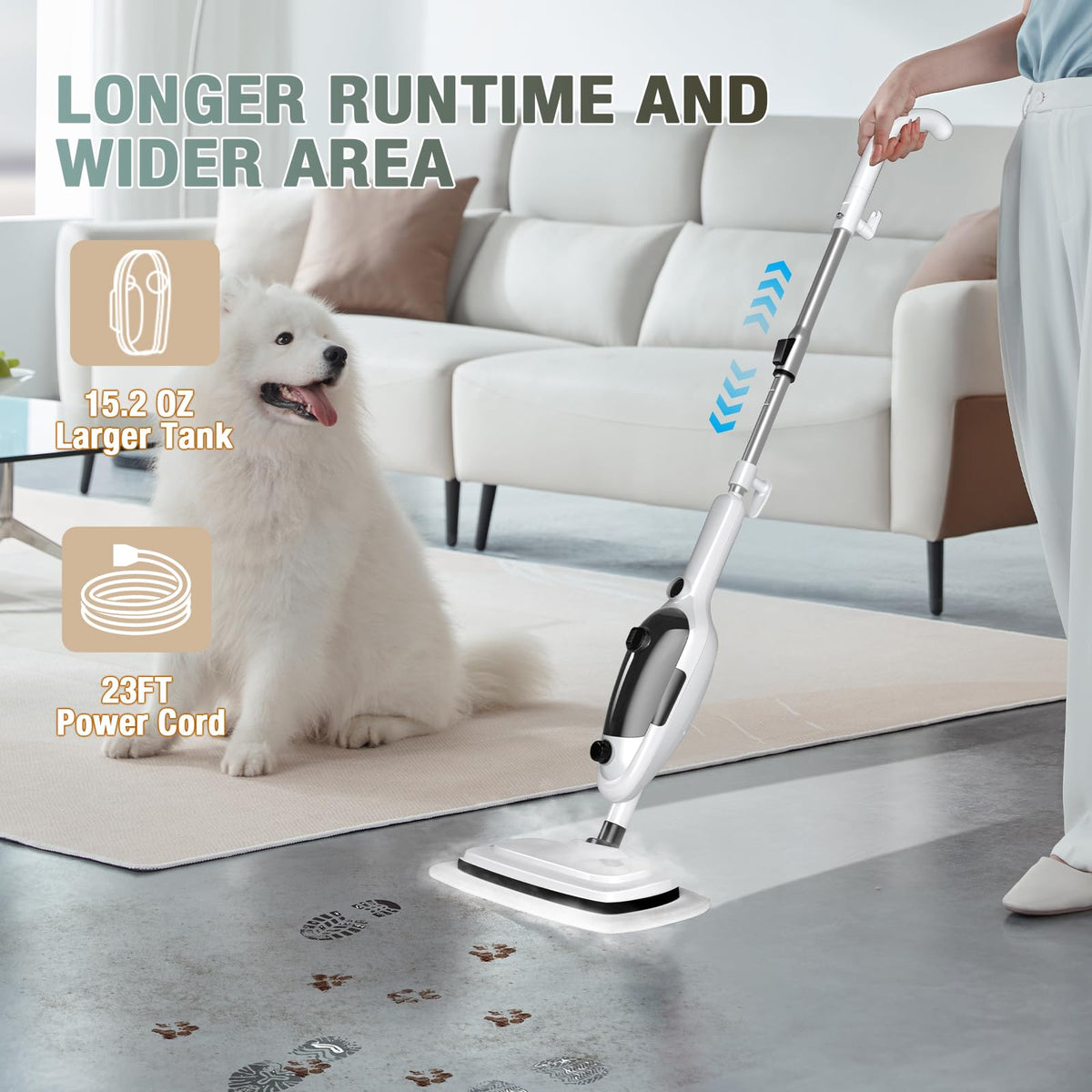 11-in-1 Steam Mop Handheld Steam Cleaner I217914