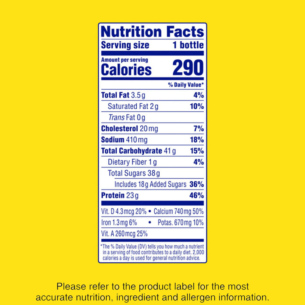 Chocolate Milk Drink 14 Fl Oz H9029