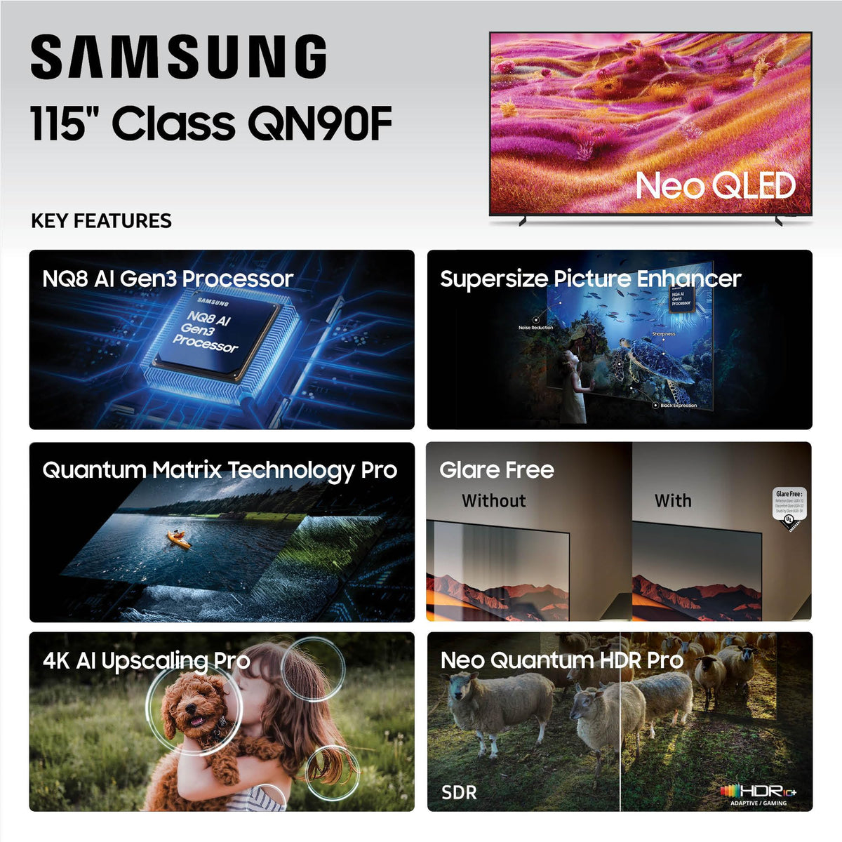 115" 4K Neo QLED Smart TV V1377