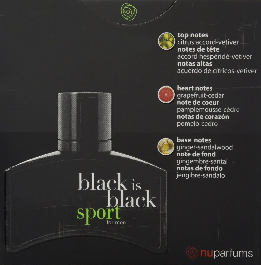 Black Eau de Toilette Spray for Men, 3.4 Ounce Q374220