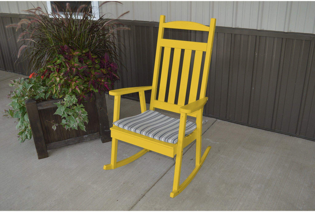 Yellow Pine Porch Rocking Chair V61607