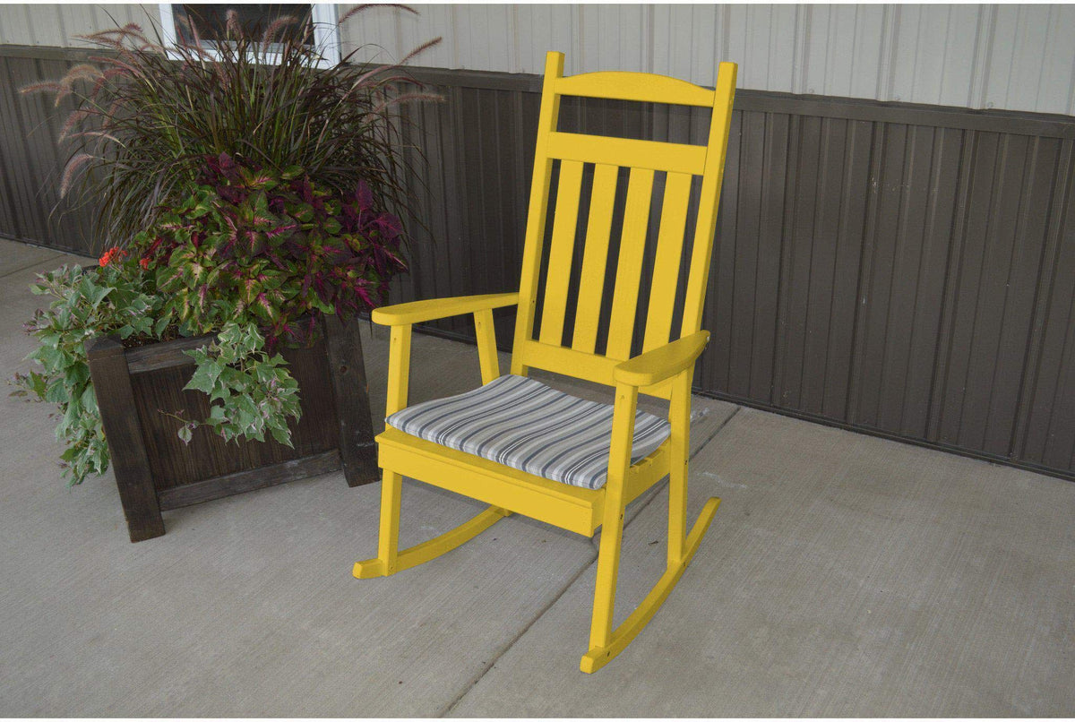 Yellow Pine Porch Rocking Chair V61607