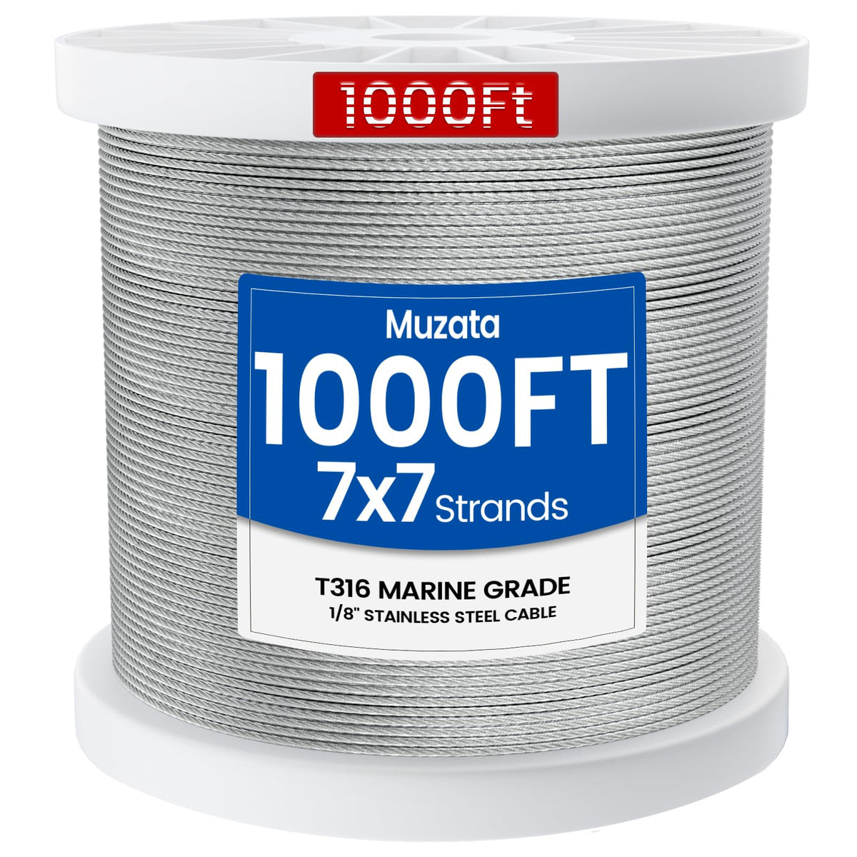1/8" T316 Stainless Steel Cable Railing Wire Rope Z8050