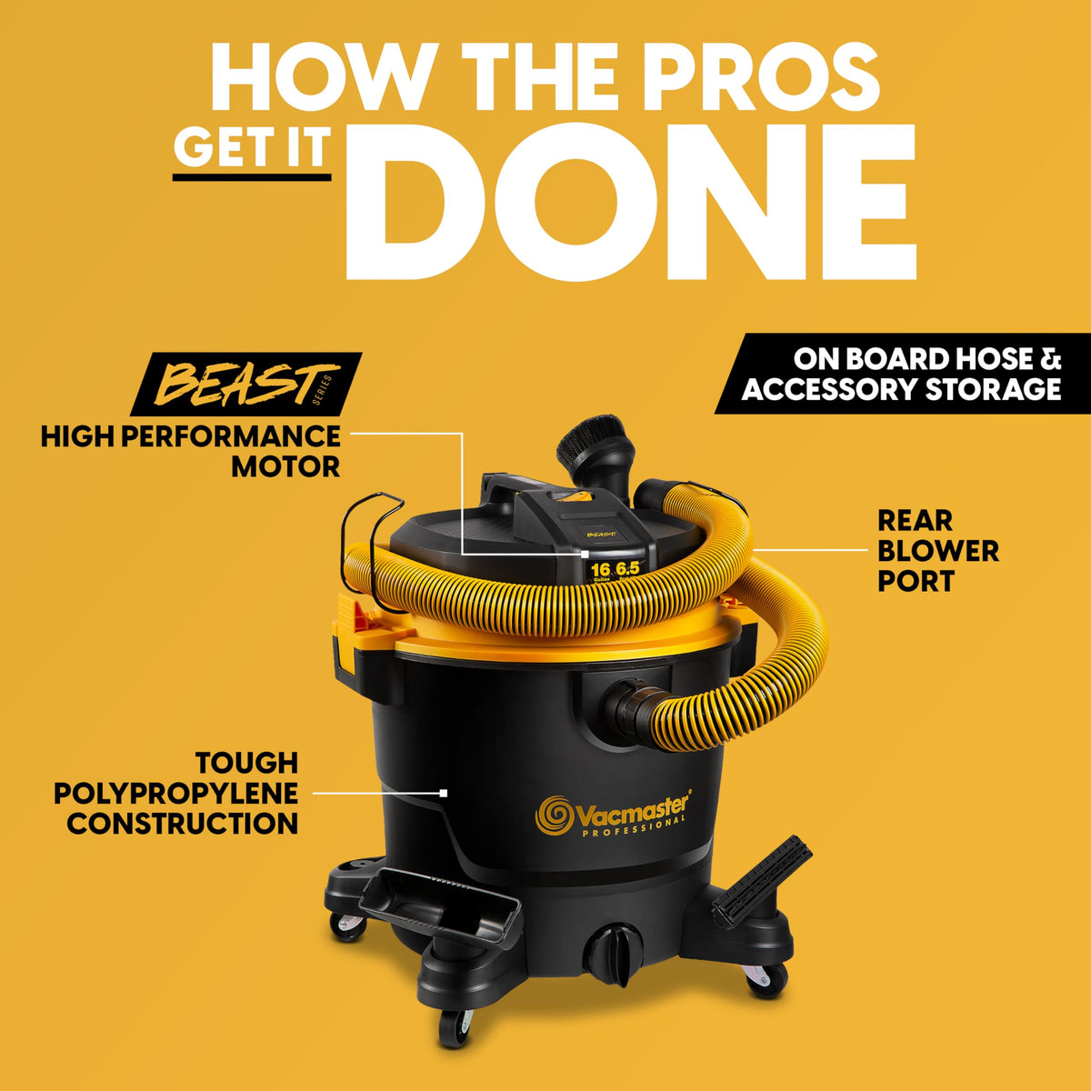 16-Gal Wet/Dry Vac N211
