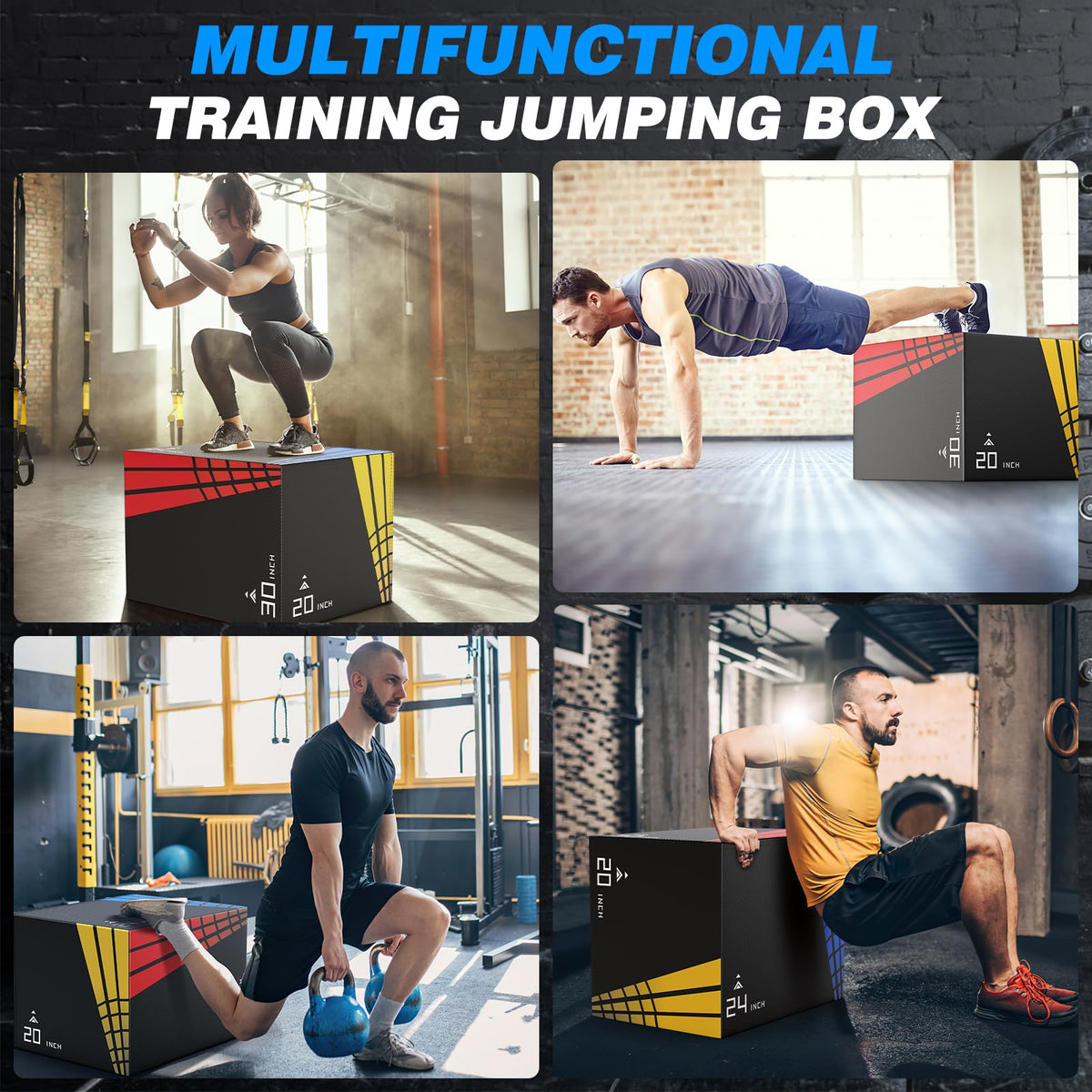 3-in-1 Foam Plyo Box O111571