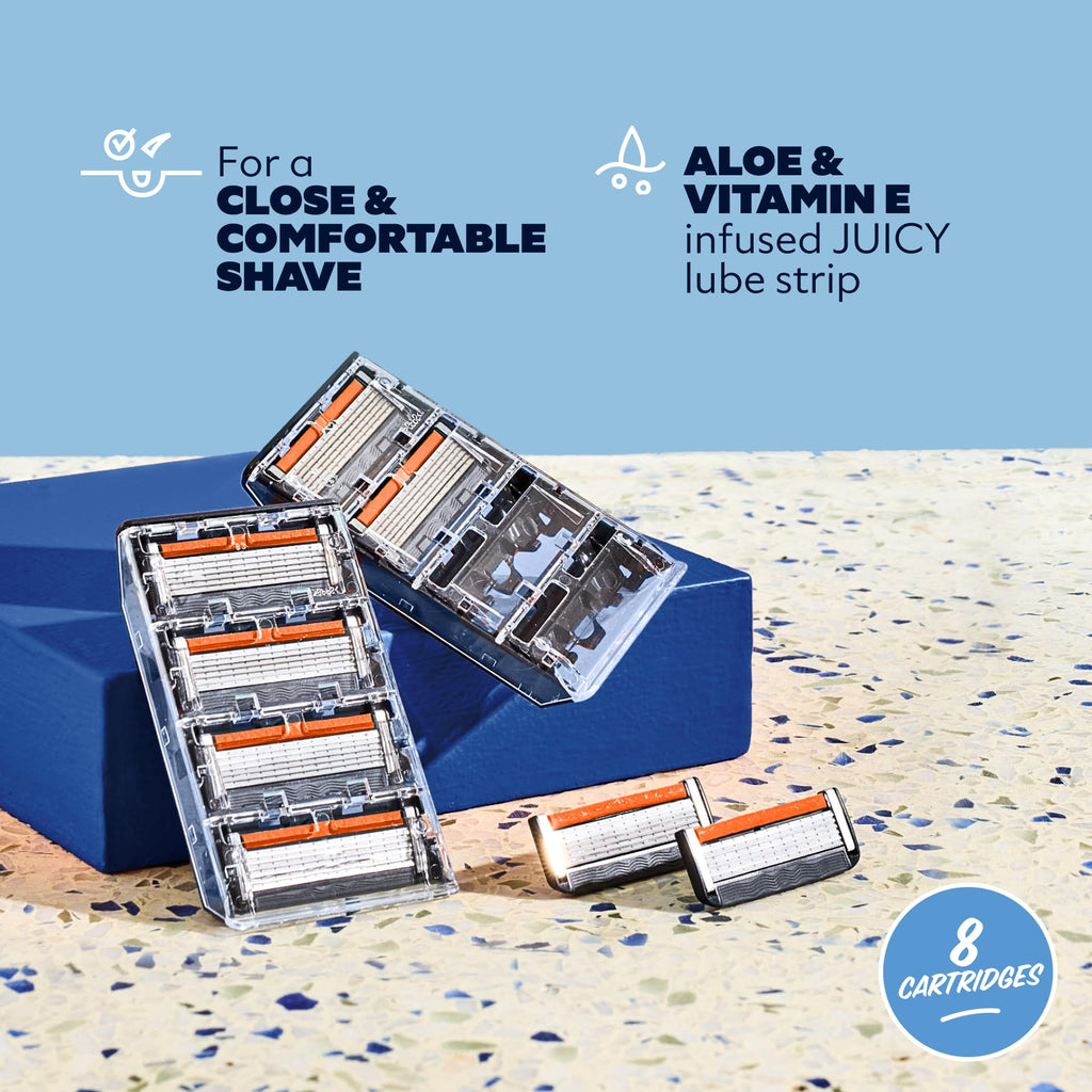 6 Blade Razor Refills 8 Pack S410