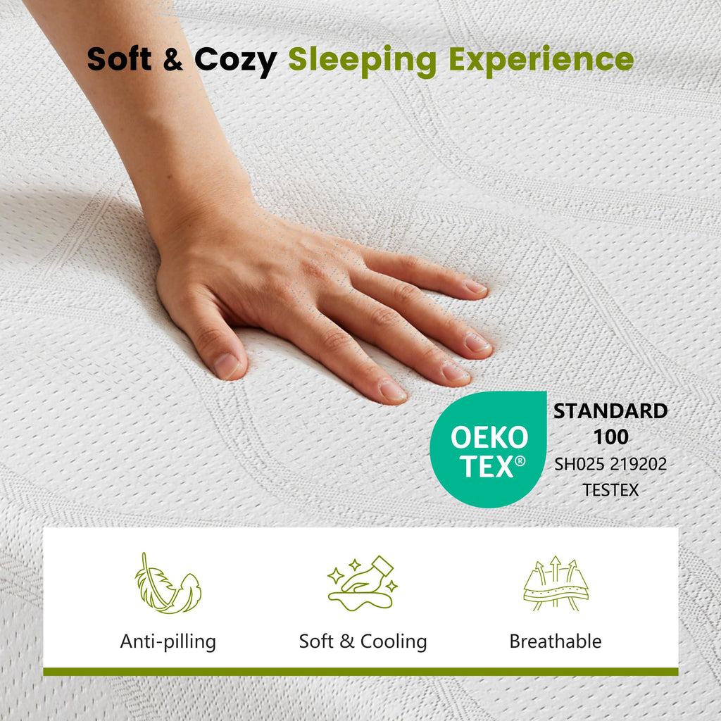 6 Inch Twin Memory Foam Mattress J482